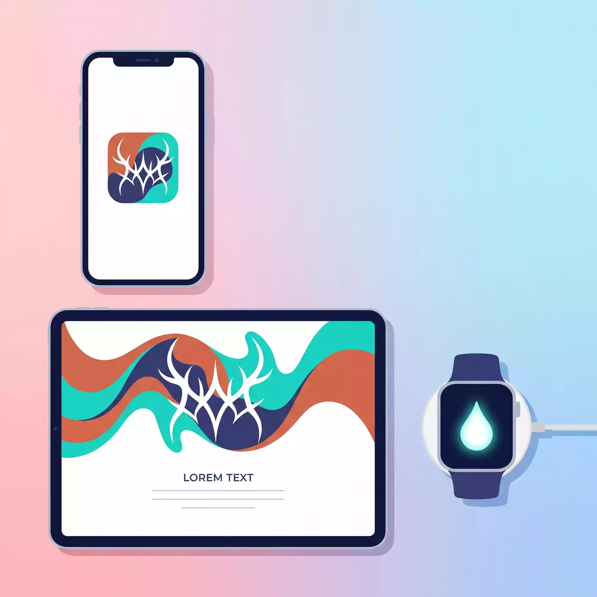 Creative studios and agencies designing fluid 3D logos